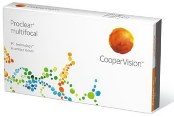 Mehrstärken-Kontaktlinse Proclear multifocal zur Korrektur von Kurz- oder Weitsichtigkeit