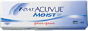 Acuvue Moist - sphaerische, weiche Kontaktlinse zur Korrektur der Kurz- und Weitsichtigkeit